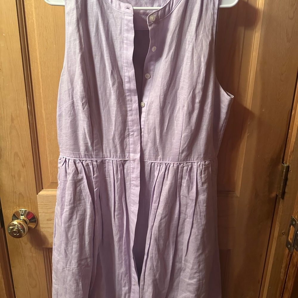 J. Crew Lavender Sleeveless Dress